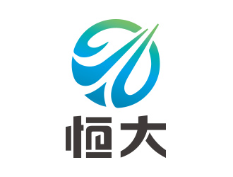 恒大健康品牌圓形logologo設計