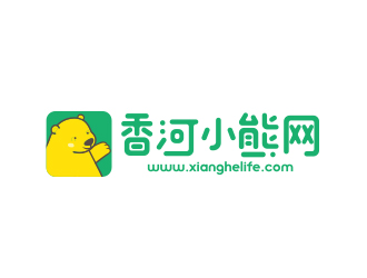 香河小熊網(wǎng)logo設(shè)計