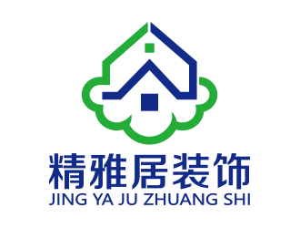 向正軍的深圳市精雅居裝飾工程材料有限公司logo設計