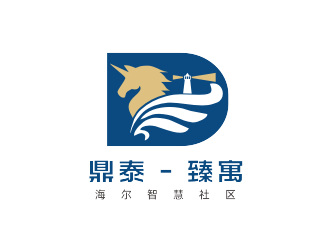 姜彥海的鼎泰 - 臻寓【海爾智慧社區(qū)】logo設計