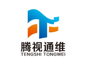 葉美寶的騰視通維logo設計