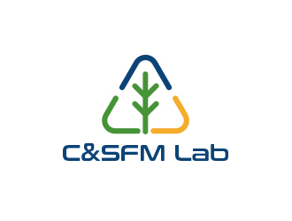 高明奇的Carbon & SFM Lab 或者 C&SFM Lab logo設(shè)計