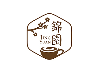 盛銘的錦園logo設計