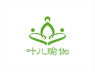 周都響的葉兒瑜伽logo設(shè)計(jì)