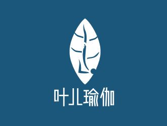 姜彥海的葉兒瑜伽logo設(shè)計