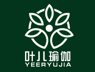 李正東的葉兒瑜伽logo設(shè)計(jì)