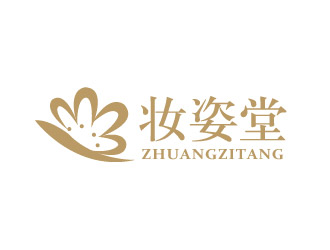 李賀的妝姿堂圖形商標logo設(shè)計