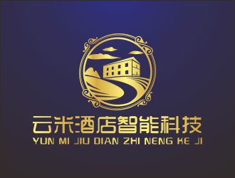 鄧建平的云米（廣州）酒店智能科技有限公司logo設(shè)計