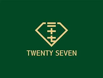 周都響的Twenty Seven首飾定制logo設(shè)計