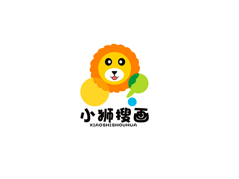 李杰的小獅搜畫logo設計