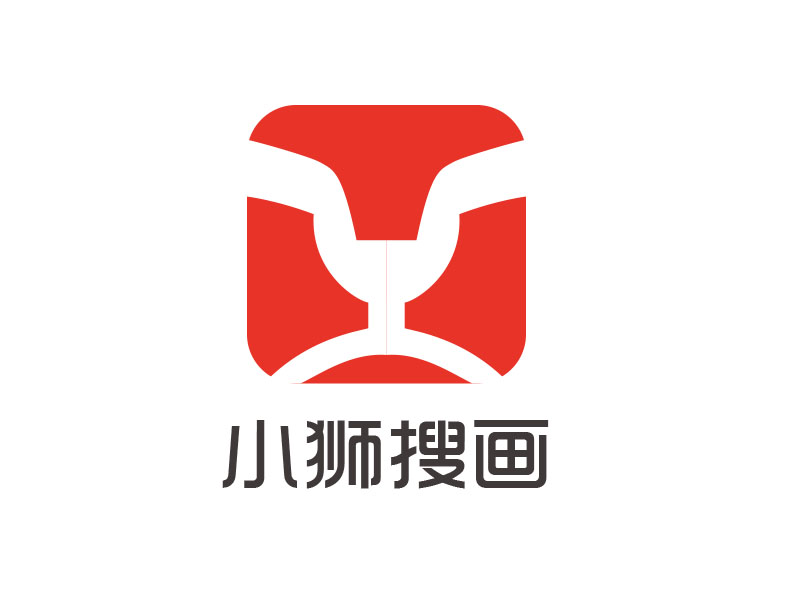 朱紅娟的小獅搜畫logo設計