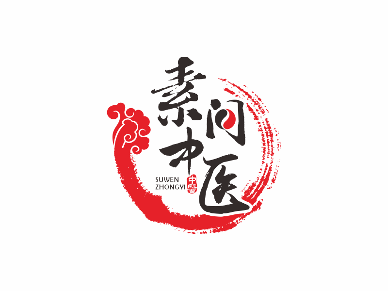 何嘉健的素問中醫(yī)logo設(shè)計(jì)