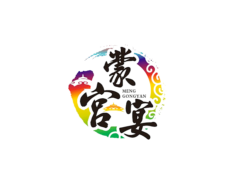 李杰的蒙宮宴logo設(shè)計(jì)