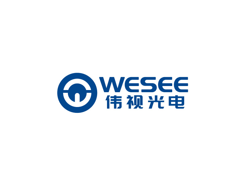 張俊的WeSee   偉視光電logo設計