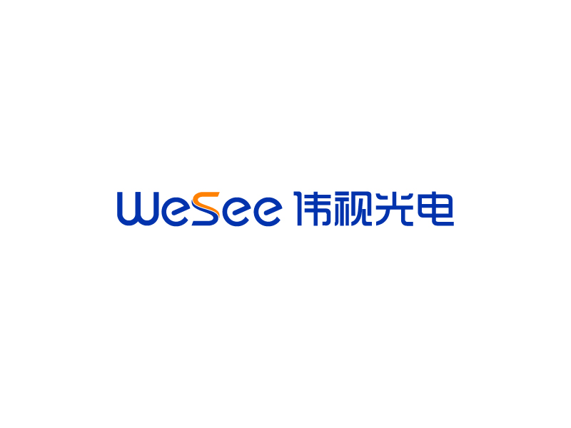 唐國強的WeSee   偉視光電logo設計