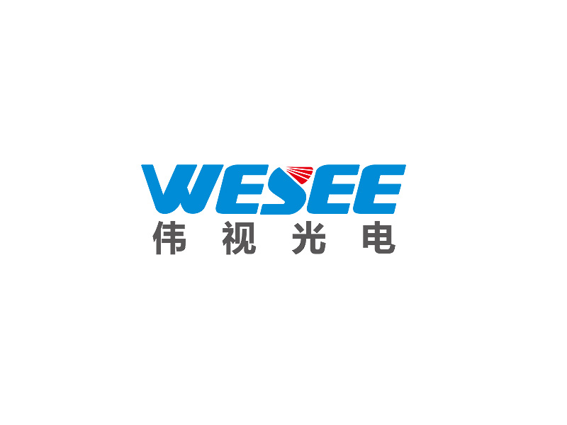 盛銘的WeSee   偉視光電logo設(shè)計(jì)