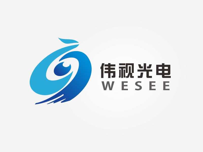 胡紅志的WeSee   偉視光電logo設(shè)計(jì)