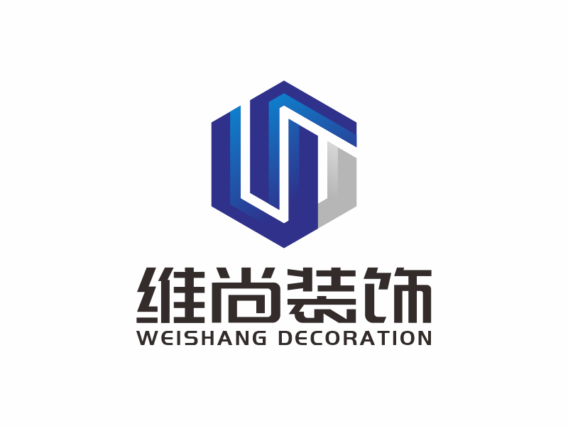 何嘉健的青海維尚裝飾工程有限公司logo設計