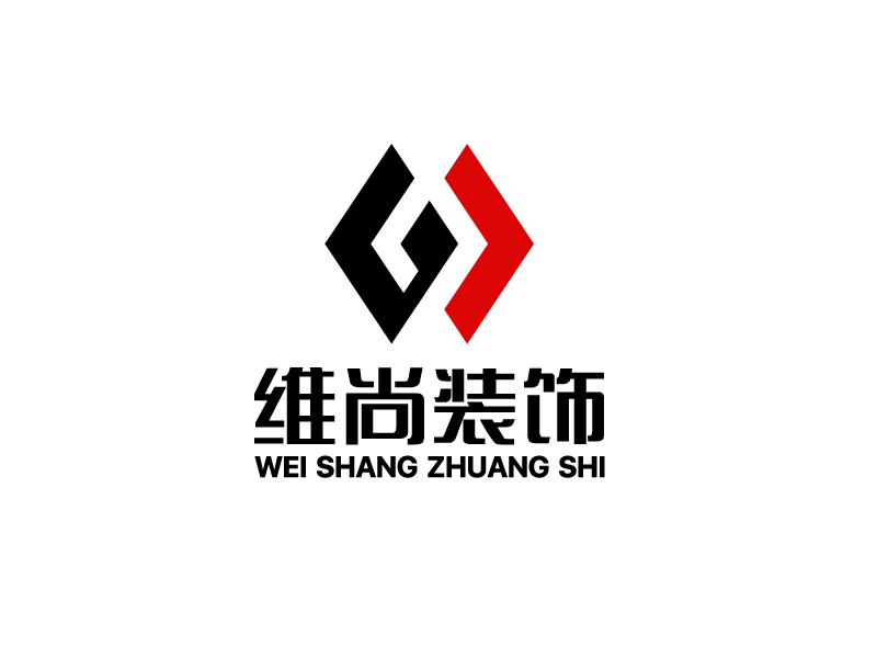 唐國強的青海維尚裝飾工程有限公司logo設計