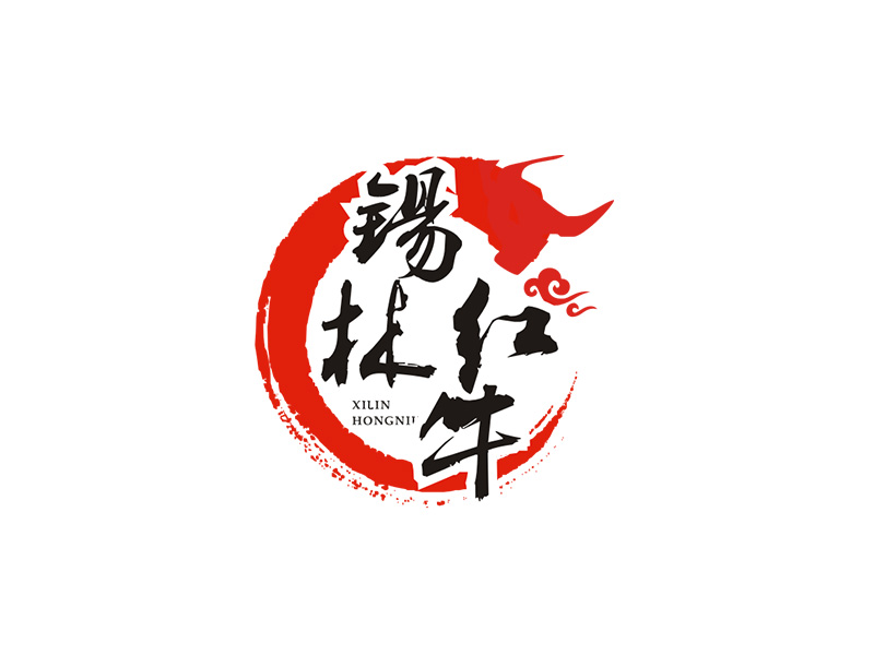 李杰的錫林紅牛  logo設(shè)計(jì)logo設(shè)計(jì)