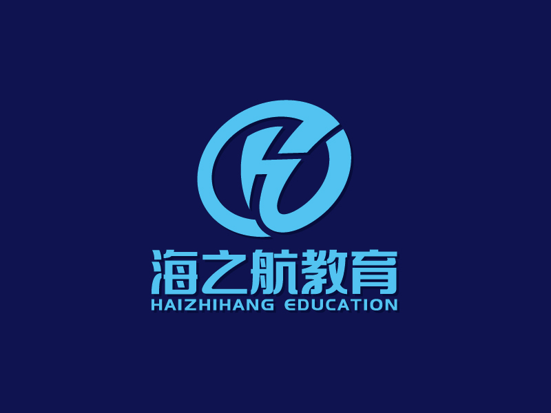 王濤的海之航教育logo設(shè)計