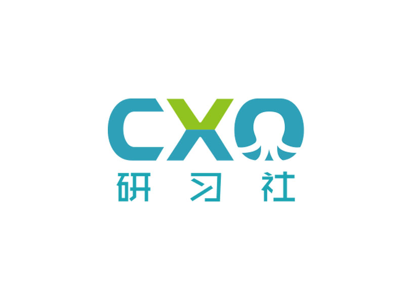 朱紅娟的CXO研習社培訓業(yè)logo設(shè)計