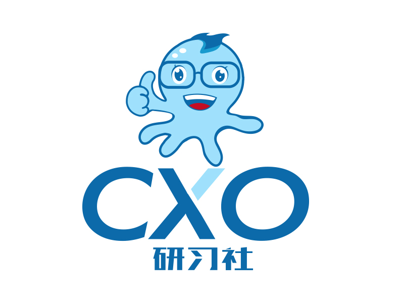 向正軍的CXO研習社培訓業(yè)logo設(shè)計