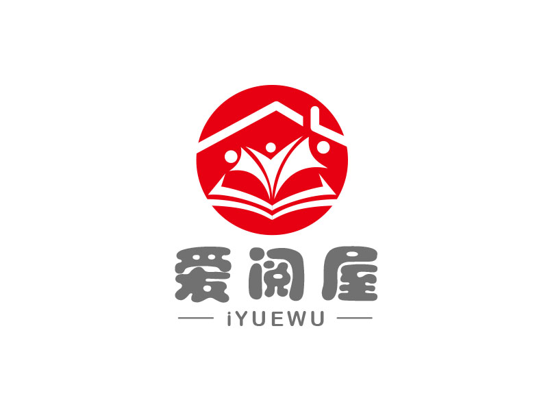 朱紅娟的愛閱屋logo設計