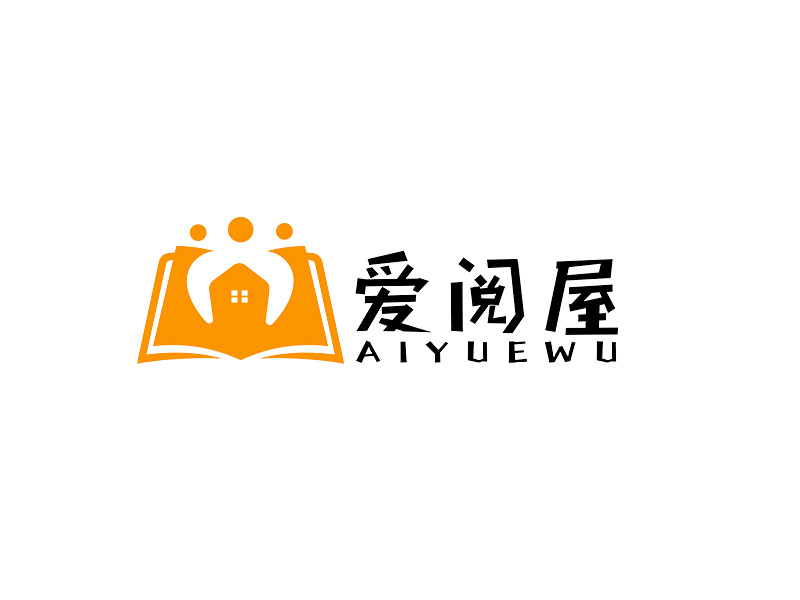 李杰的愛閱屋logo設(shè)計