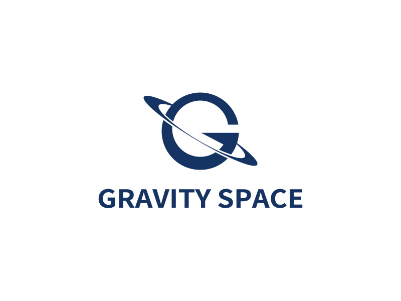 張俊的GRAVITY SPACE黑白色logo設(shè)計