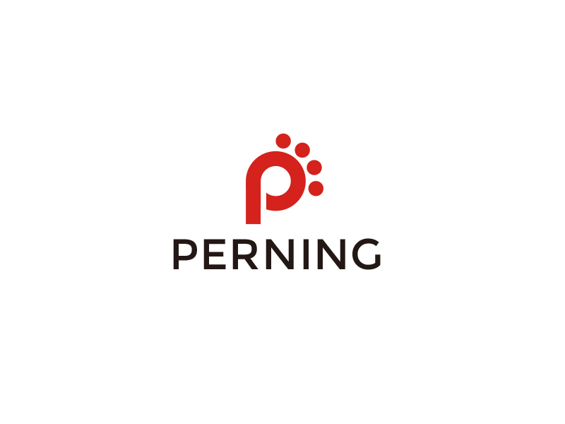 高明奇的PERNING寵物用品logo設計