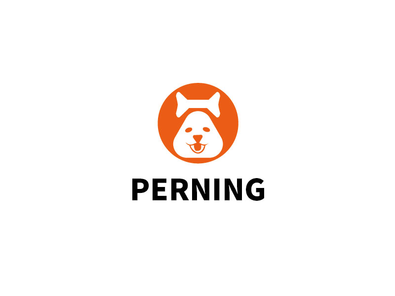 李寧的PERNING寵物用品logo設計