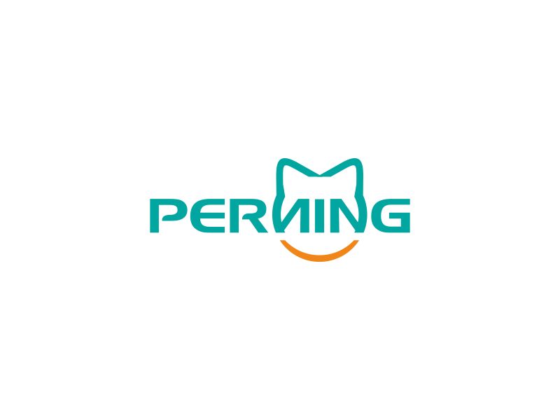 湯儒娟的PERNING寵物用品logo設計