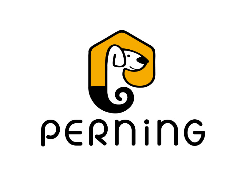 向正軍的PERNING寵物用品logo設計