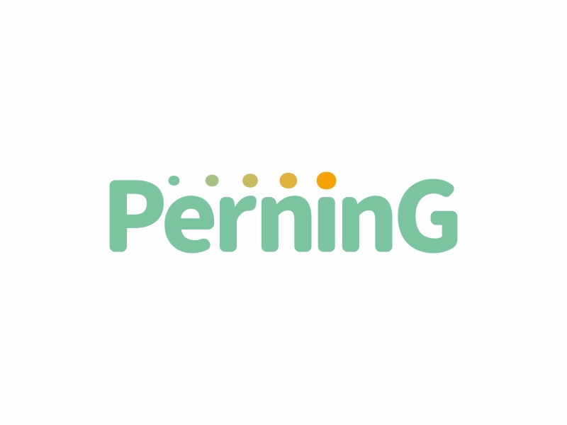 林思源的PERNING寵物用品logo設計