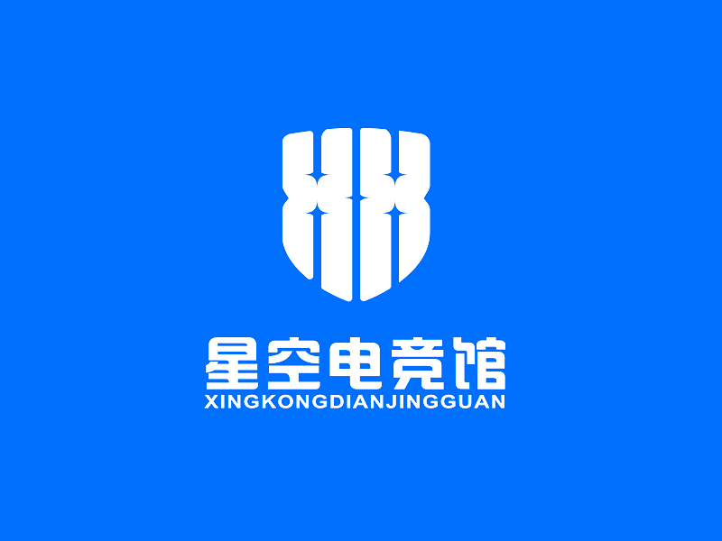 李杰的星空電競(jìng)館logo設(shè)計(jì)