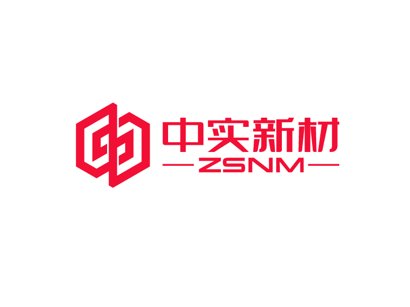 唐國強的ZSNM/中實新材/中實新材（北京）科技有限公司logo設計