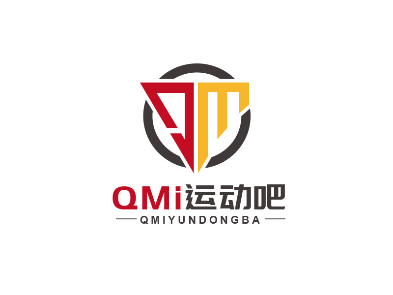 朱紅娟的QMIsport全民健身logo設(shè)計