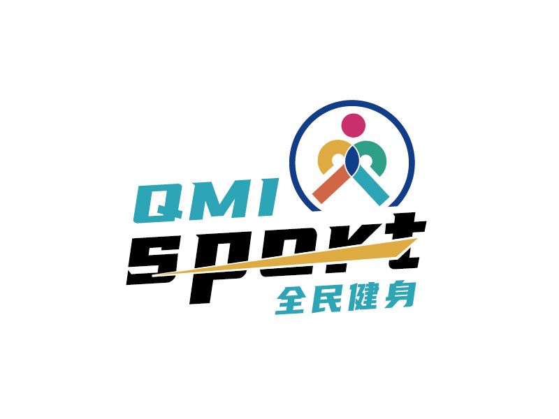 李寧的QMIsport全民健身logo設(shè)計