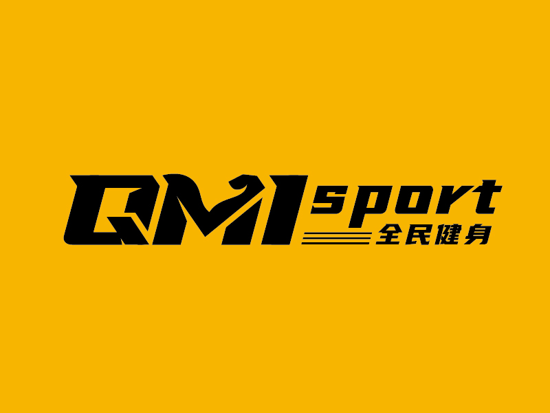 王濤的QMIsport全民健身logo設(shè)計