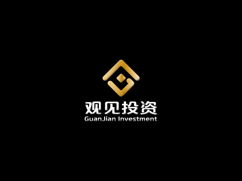 高明奇的標(biāo)志：觀見投資         公司名稱：福建省觀見投資咨詢有限公司logo設(shè)計(jì)