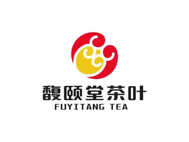 私享者的馥頤堂茶葉logo設(shè)計