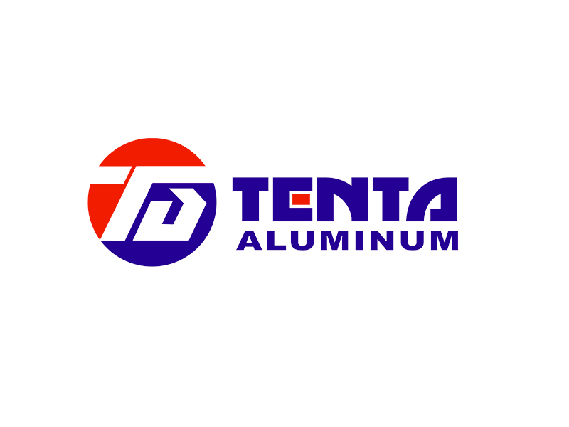 李杰的天達鋁業(yè)    Tenta Aluminumlogo設計