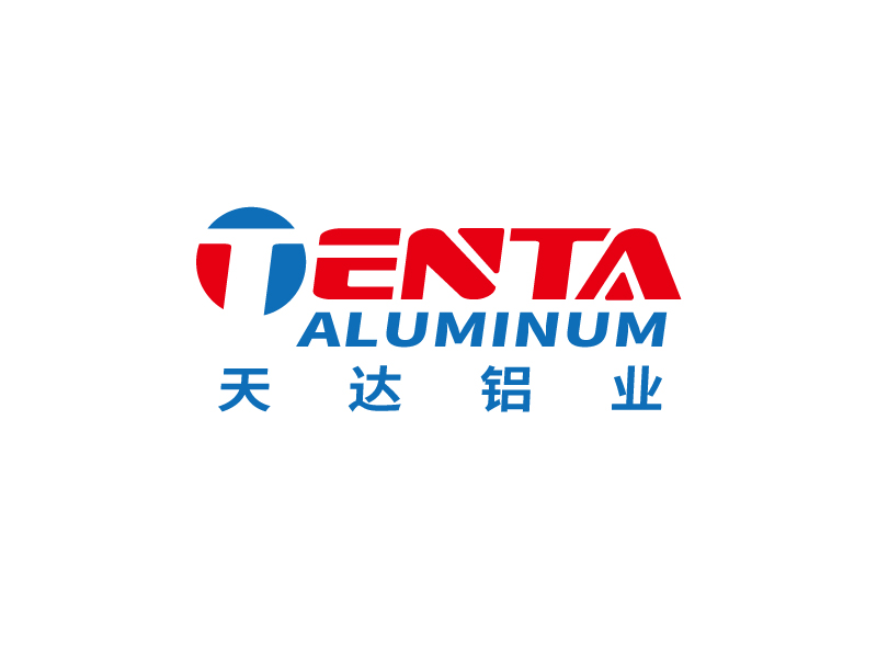 張俊的天達鋁業(yè)    Tenta Aluminumlogo設計