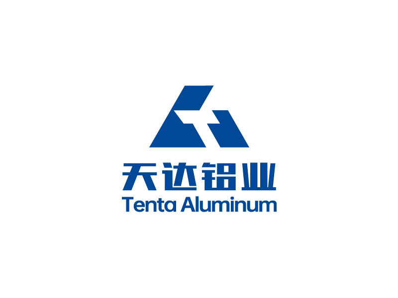 馬丞的天達鋁業(yè)    Tenta Aluminumlogo設計