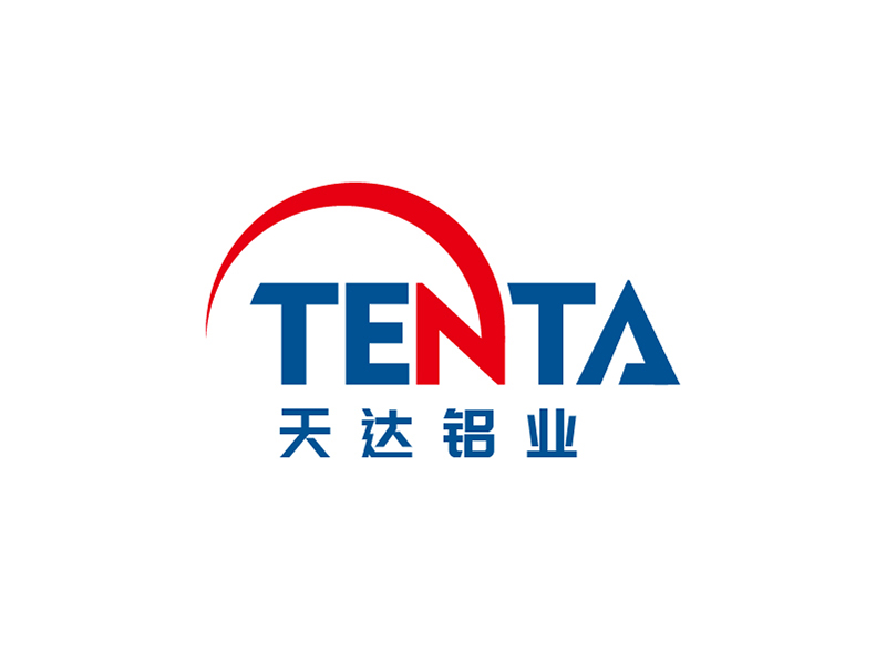 潘鋼的天達鋁業(yè)    Tenta Aluminumlogo設計