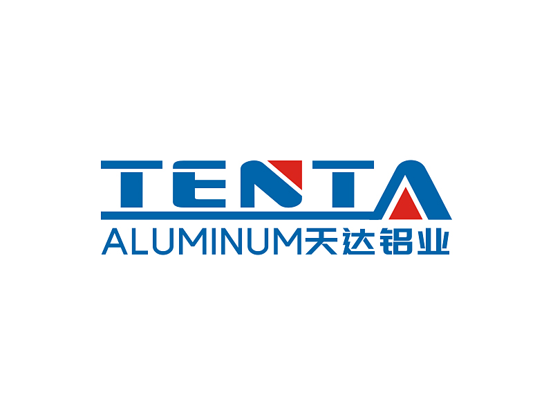 吳世昌的天達鋁業(yè)    Tenta Aluminumlogo設計