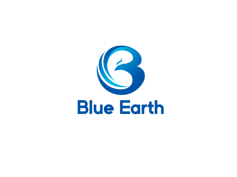 余亮亮的Blue Earth勞保用品行業(yè)logo設(shè)計(jì)