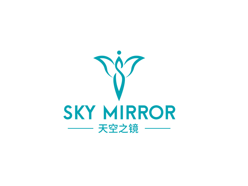 張俊的天空之鏡 Sky MIrrorlogo設計