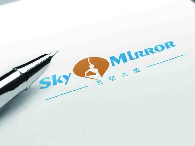 私享者的天空之鏡 Sky MIrrorlogo設計